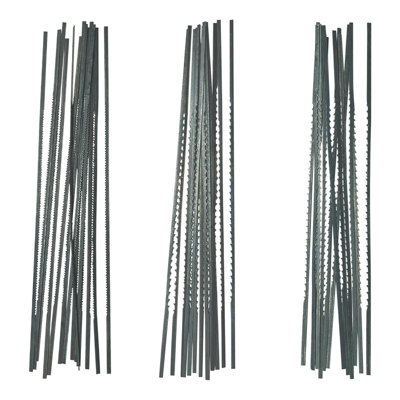 FOXBC Skip Tooth Scroll Saw Blade Plain End Assortment, 36 Pack, Replacement for Olson Saw FR49400 - Image 2